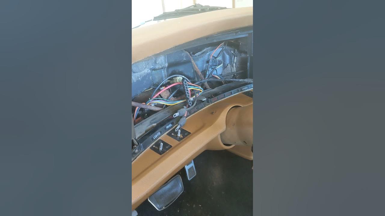 1972 AMC Javelin erratic speedometer pt 2 YouTube