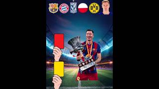 How many cards does Lewandowski have?#lewandowski #barcelona #championsleague