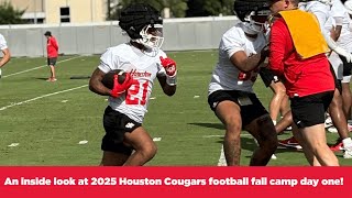 Houston Cougars Football: Inside Look at 2025 Fall Camp Day 1 Practice