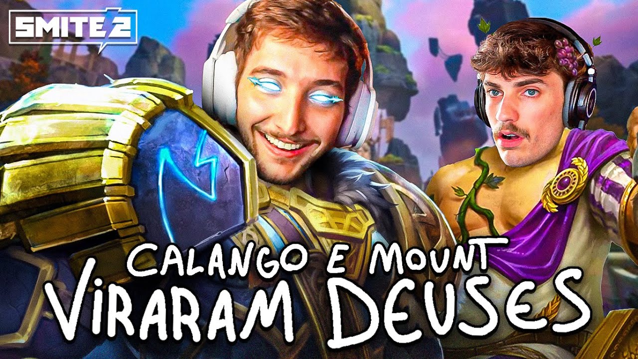 CALANGO JOGANDO SMITE 2 COM O MOUNT!