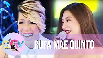 Vice Ganda, tawang tawa kay Rufa Mae | GGV