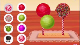 Candy City Fun Cookie, Cake Pop, Frozen Ice Cream & Smoothie Maker iPad Gameplay screenshot 5