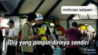 Motivasi untuk para leader Satpam