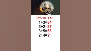 IQ Test Only For Genius || Maths brain test #respect #mathgame #tricks