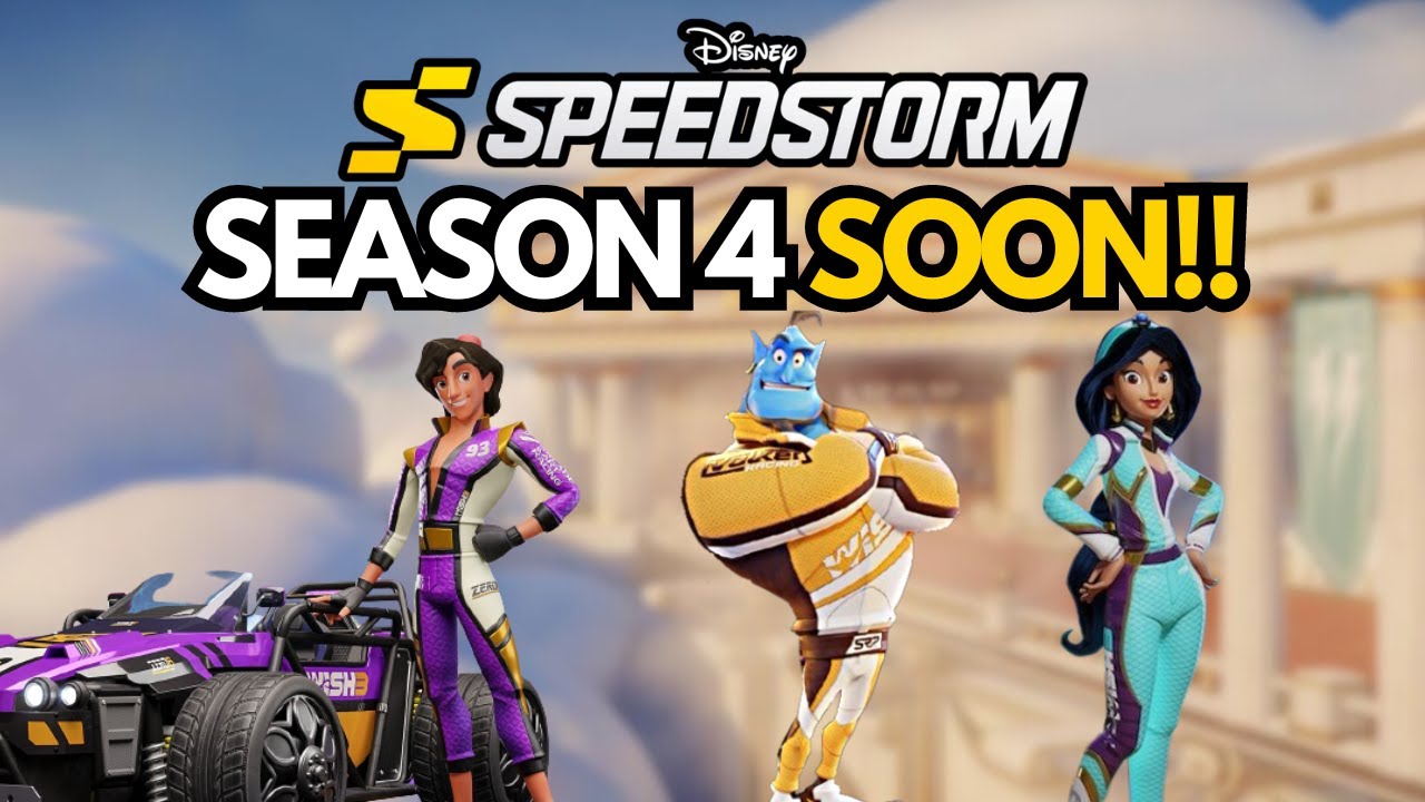 Disney Speedstorm Goes Free To Play TOMORROW!! Preparing For Season 4 Update