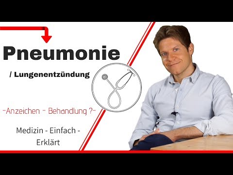 Video: Aspirationspneumonie: Symptome, Behandlung, Ursachen