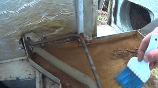 hvac service clean up and coil change