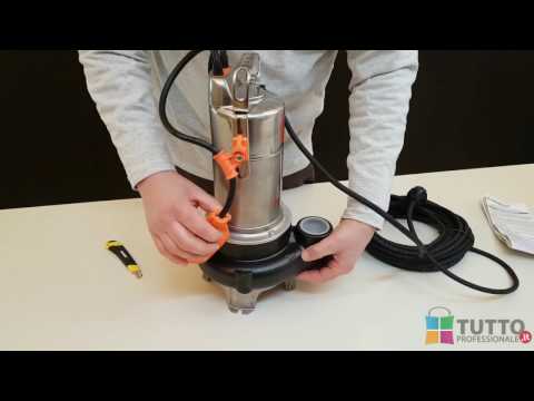 Video: Installazione di una pompa per acque luride con trituratore