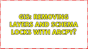 GIS: Removing layers and schema locks with ArcPy?