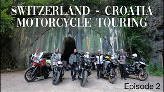 Croatia by motorcycle - Plitvice Lakes National Park and Zeljava Airbase (Part 2)