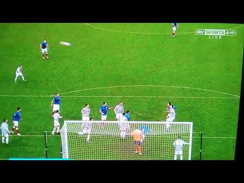 Fraser Aird first goal for rangers 29/12/2012