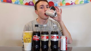 Comparing Every Version of Diet Coke