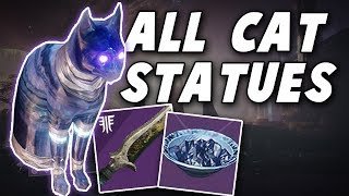 All Cat Statue Locations In The Dreaming City & How To Get Small Gifts 9Th Cat In Description