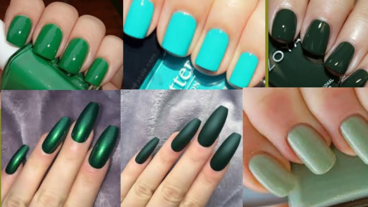 Nail Polish Hand Beautiful Green Manicure Stock Photo 362884964 |  Shutterstock