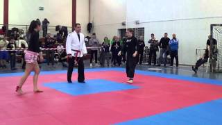 Kempo Open 2015 no gi földharc,  Kovács Alexandra vs  Krepsz Fanni