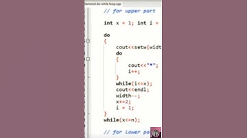 Print Diamond 💎 Pattern in C++ | do - while loop #coding #shorts #diamond #pattern