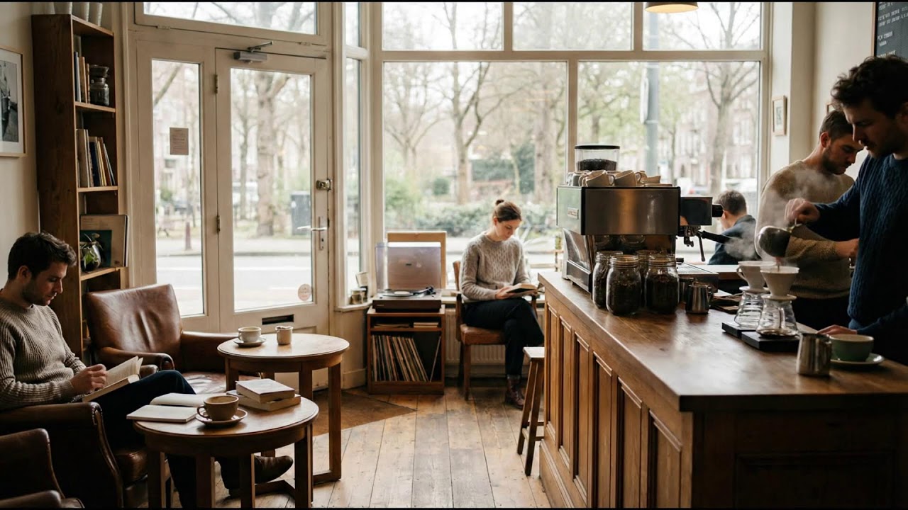 春のコーヒーのささやき ☀️☕ スムーズジャズのムード