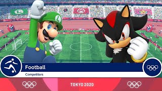 Mario & Sonic At The Tokyo 2020 Olympic Games - Team Luigi Vs. Team Shadow