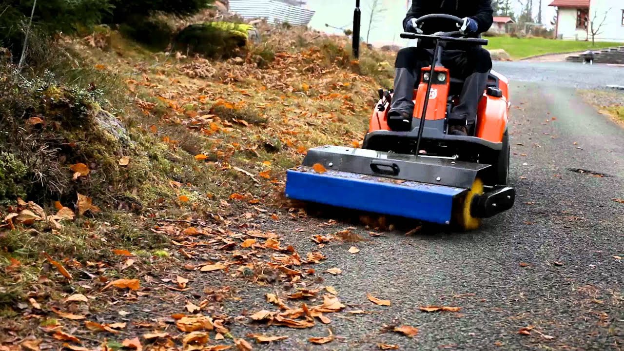 Husqvarna Rider With A Range Of Attachments Youtube