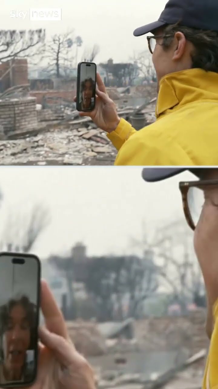 Reporter's home destroyed by LA wildfire