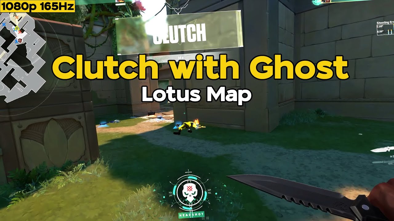 Unrated Gameplay | Clutch with Ghost | Valorant 1080p 165fps