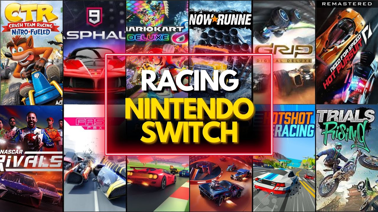 Top 40 Best RACING Games on NINTENDO SWITCH | 2024