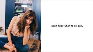 Tiffany - What do I do Lyrics [ENG+ROM+ENG]