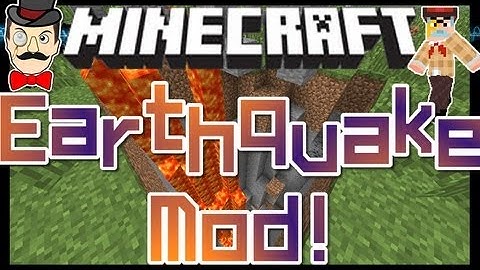 Minecraft Mods - EARTHQUAKE ! Natural Disaster Mod !
