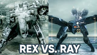 REX vs. RAY Boss Fight (No Damage) - Metal Gear Solid 4: Guns of the Patriots