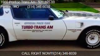 1980 Pontiac Trans Am PACE CAR TURBO 301 for sale in Fenton,