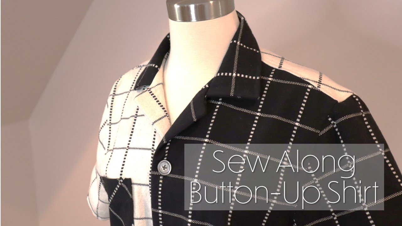 Tropical Shirt - Sew Along - Part 2 - YouTube