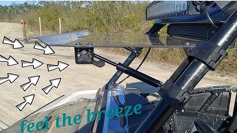 Polaris RZR 900S/1000xp  Folding Windshield Install / A&UTV Pro