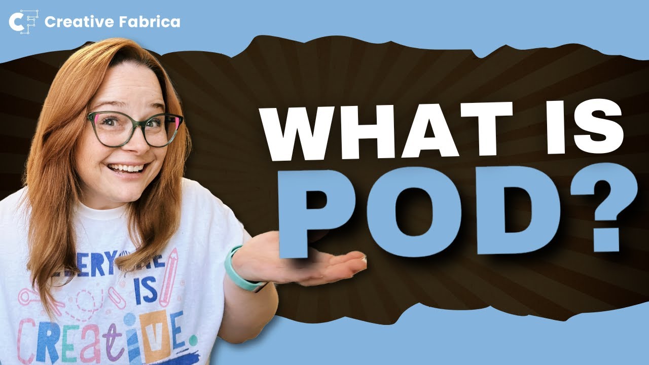 What Is POD? 🤔 | Understanding Print On Demand (POD) on Creative Fabrica: A Complete Guide ✨