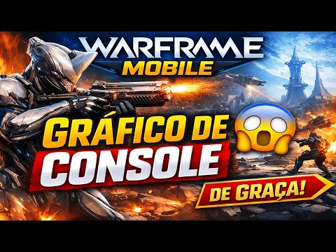 WARFRAME MOBILE É INSANO! 🔥 Jogo de Ação RPG Grátis com Gráficos de Console