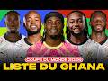 LISTE DES 26 JOUEURS GHANEENS RETENUS POUR LA COUPE DU MONDE 2026 