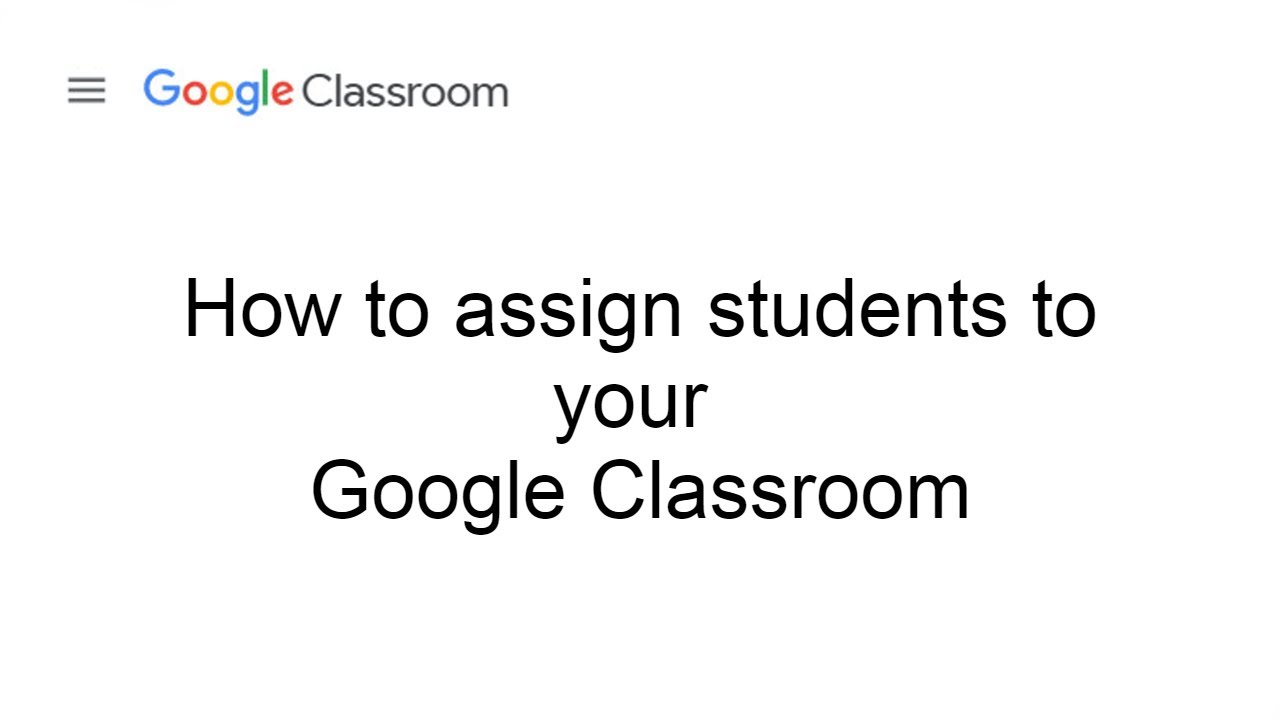 Assigning Student to your Lessons - YouTube