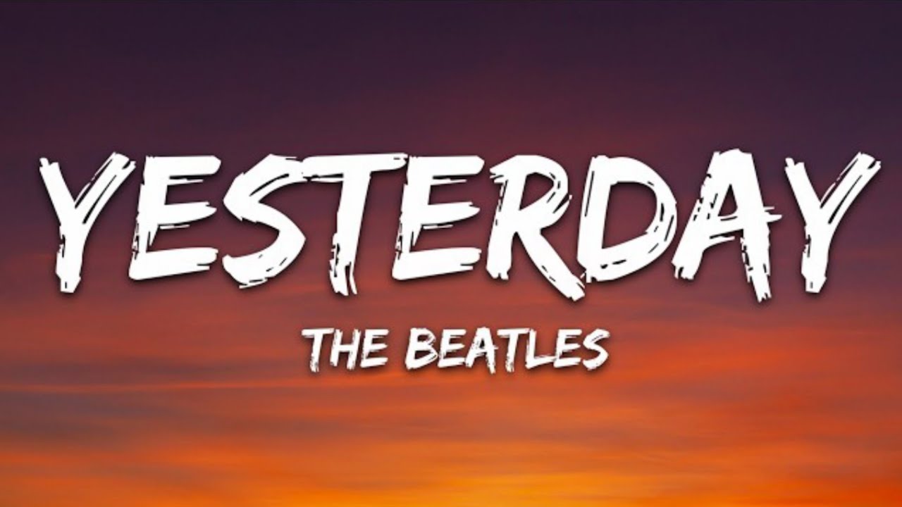 YESTERDAY (Lyrics)|| New song 2026||New English song || Best song