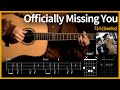 252.긱스(Geeks) - Officially Missing You 【★★★☆☆】 기타 | Guitar tutorial |ギター 弾いてみた 【TAB譜】