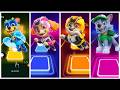 Paw Patrol Tiles Hop Challenge 🐾 Chase &amp; Skye Jumping Tiles