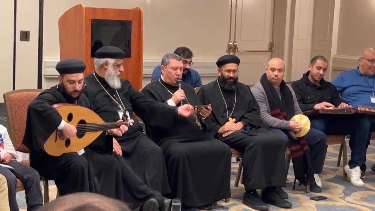 لحن انوك بي بى كوجى المعلم ابراهيم عياد وخورس شمامسة امريكا