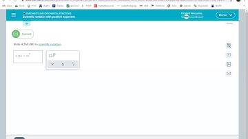 Scientific notation with positive exponent