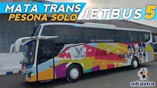 FULL SENYUM SOLO ‼️ RILIS LAGI PO MATA TRANS 2 UNIT MHD JETBUS 5 DARI KAROSERI ADIPUTRO