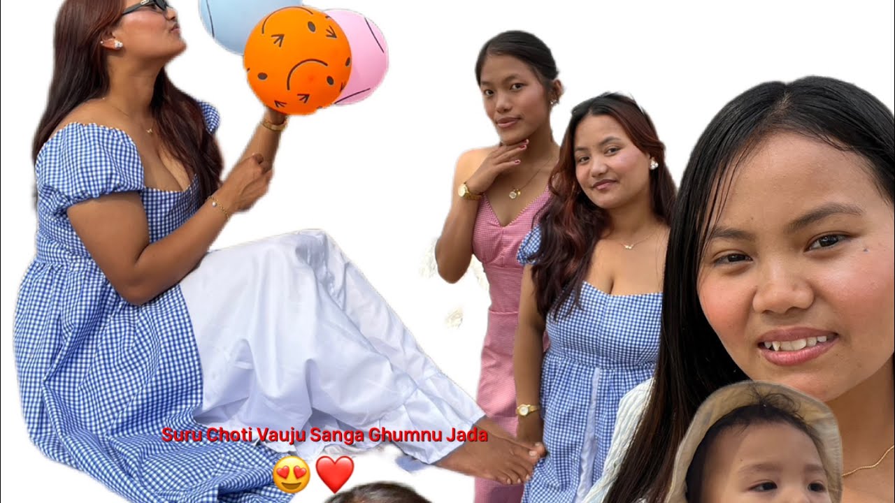 Sarai ramailo vayo hai suru choti vauju ra hami ghumnu jada😍❤️