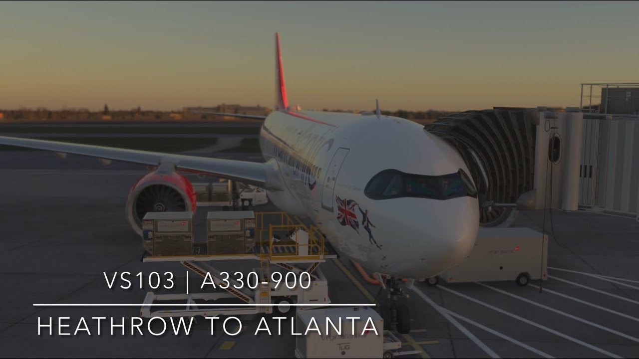 Transatlantic beauty | Virgin Atlantic a330neo | Heathrow - Atlanta | msfs24 cinematic | Xbox
