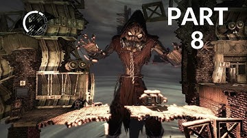 Batman Arkham Asylum Walkthrough Gameplay Part 8 Scarecrow Nightmare