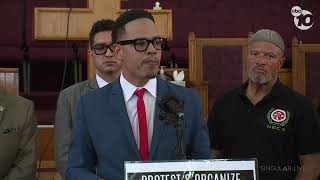LIVE: Faith leaders &amp; police call for "No Kings" protesters to remain peaceful in San Diego