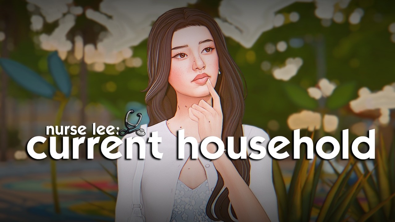 03. my current household | the sims 4 - YouTube