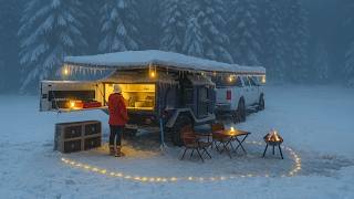 ❄️3 Caravanes Différentes & 3 Camps d’Hiver Différents