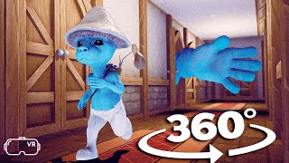 360°  Smurf Cat The Escape VR by KokosVR 60,093 views 7 months ago 1 minute, 6 seconds