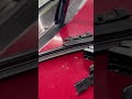 How to replace beam style wiper blades #automobile #mechanic